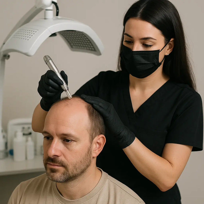 Microneedling para Alopecia